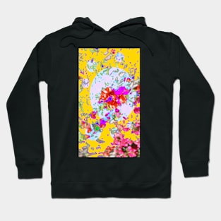 Abstract Psychedelic Flower Pattern Hoodie